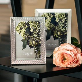 Рамка для фотографий Vera Wang With Love Nouveau Silver 13х18 см