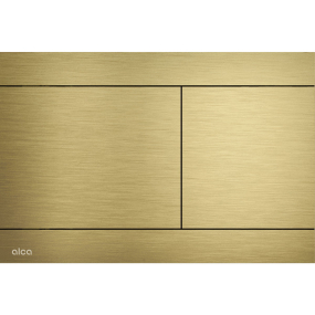 Панель смыва Alca Flat FUN-G-B, крацованное золото