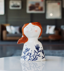 Ваза "Девушка с веточками" Ceramik Anacu 22 см