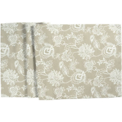 Скатерть-дорожка Lace 50х140 см, цвет песочный