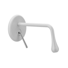 Внешняя часть Gessi Goccia 33684.279 смесителя для раковины, белый матовый