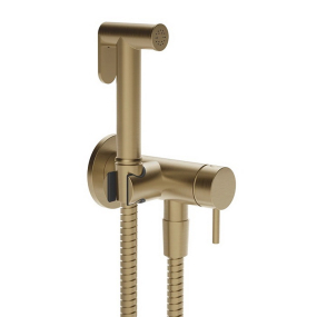 Смеситель для гигиенического душа Gessi 316 45130.726, брашированная теплая бронза PVD