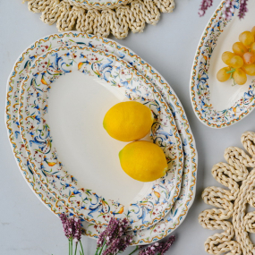 Блюдо овальное Toscana 39,3х29 см