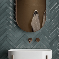 Керамогранит Rondine Marrakech 4,8x20, Ocean, 9,5 мм