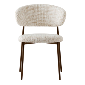 Стул Calligaris Oleandro CS2031, Matt Bronze/Hemp