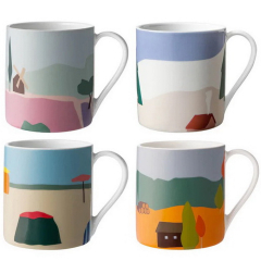 Набор кружек Destination 300 мл, 4 шт