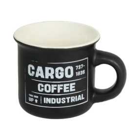 Чашка для эспрессо New Milk & Coffee Cargo 80 мл, черная