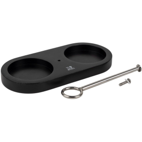 Подставка для мельниц Linea 19х15,5 см, цвет черный матовый