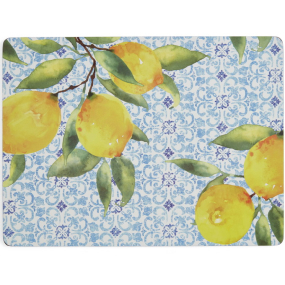 Набор подставок под тарелку Amalfi Lemons 29,8х40,1 см, 4 шт