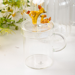 Кружка с крышкой "Олени" Tender Ties 350 мл