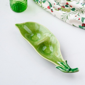 Блюдо для закусок Ervilha 29х10 см, 2 сектора