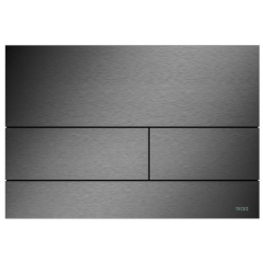 Панель смыва TECE Square 9240836, сатин / черный хром