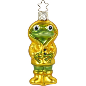 Новогодняя игрушка "Лягушка" 8,5 см