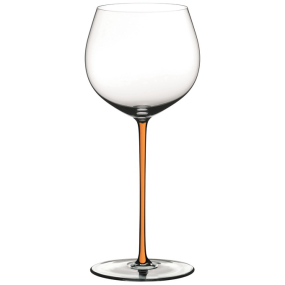 Бокал для вина Oaked Chardonnay Fatto a Mano 655 мл, оранжевый