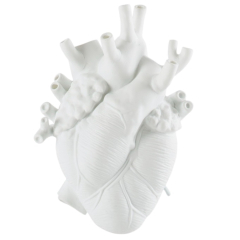 Ваза Love in Bloom 25 см, белая