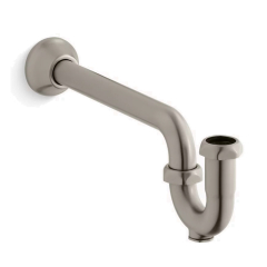 Сифон для раковины Kohler 9018-BN, никель матовый