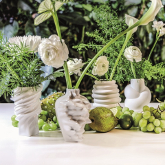 Ваза Fast 14 см, белая