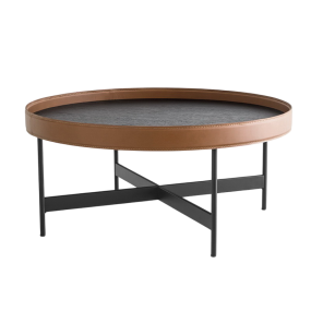 Стол журнальный Calligaris Arena 72х72, Cognac