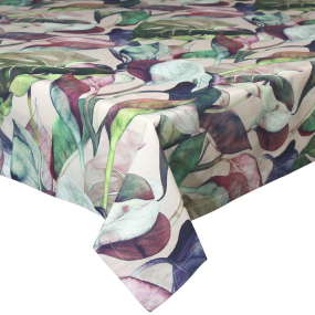 Скатерть прямоугольная Textile Calypso 150х300 см, розовая