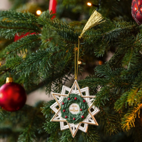 Елочная игрушка "Звезда" Christmas Classics 10 см