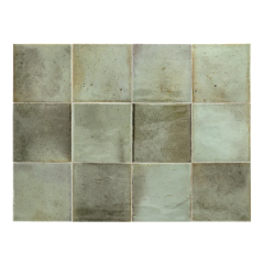 Плитка керамическая Equipe Hanoi 10х10, Celadon, 8 мм