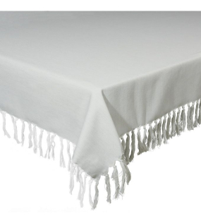 Скатерть квадратная Textile Chambray 140х140 см, цвет экрю