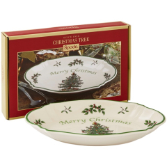 Блюдо сервировочное овальное Christmas Tree 28 см
