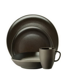 Тарелка глубокая Junto Slate Grey 17 см