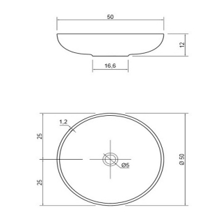 Раковина Antonio Lupi Verso, 50х50, из Flumood, с клапаном, белый матовый