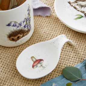 Подставка для ложки "Мышь и мухомор" 23 см
