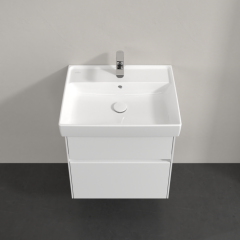 Тумба с раковиной Villeroy & Boch Collaro 60х47, подвесная, Glossy White