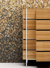 Мозаика стеклянная Bisazza Le Sfumature 32,2х258,8, New Ambra, 4 мм