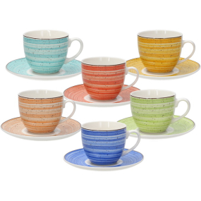 Набор чашек чайных с блюдцами Iris Kaleido 200 мл, 12 предметов