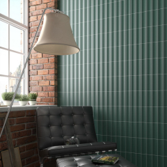 Плитка керамическая Equipe Vibe 6.5х20, in, Newport Green Matt, 8 мм