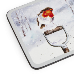Набор подставок под кружку Wrendale Designs X-mas 10,5х10,5 см, 4 шт