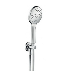 Комплект для душа iB Rubinetti Shower&Co SH025CC, с шлангом и держателем, хром