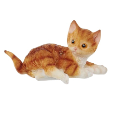 Елочная игрушка "Коричневый котенок" 5 см