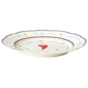 Тарелка столовая "Сердце" Il Frutto Della Passione 26,5 см