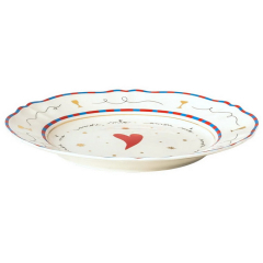 Тарелка столовая "Сердце" Il Frutto Della Passione 26,5 см
