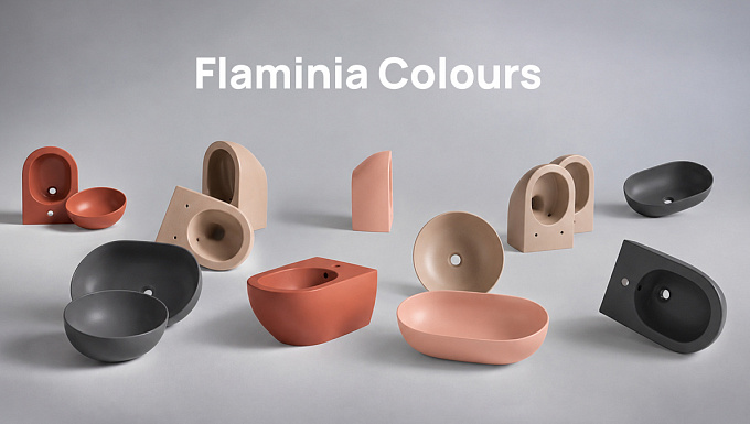 Цветная керамика Flaminia