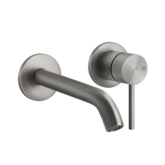 Внешняя часть Gessi 316 54183.239 смесителя для раковины, брашированная сталь