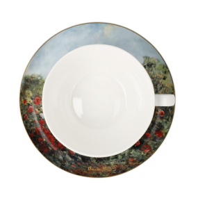Чашка для завтрака с блюдцем "Дом художника" 500 мл