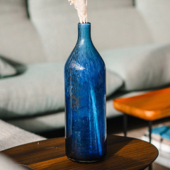 Ваза-бутылка Glass Design Crash 43 см