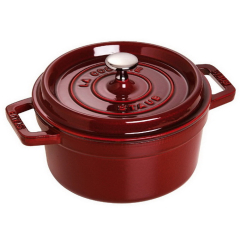 Кокот круглый La Cocotte 22 см / 2,6 л, гранатовый