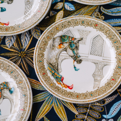 Тарелка салатная Chevaux du vent 22 см (лошадь)