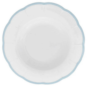 Тарелка глубокая Petalo Azzurro 23 см
