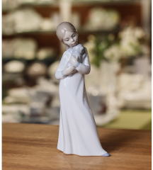 Статуэтка "Девочка со щенком" 21х9х6 см