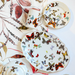 Блюдо овальное Butterfly Parade 31,7х23,4 см