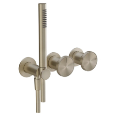 Внешняя часть Gessi Origini 66036.149 смесителя для душа, никель матовый