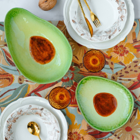 Блюдо "Авокадо" 25,2х21,3 см